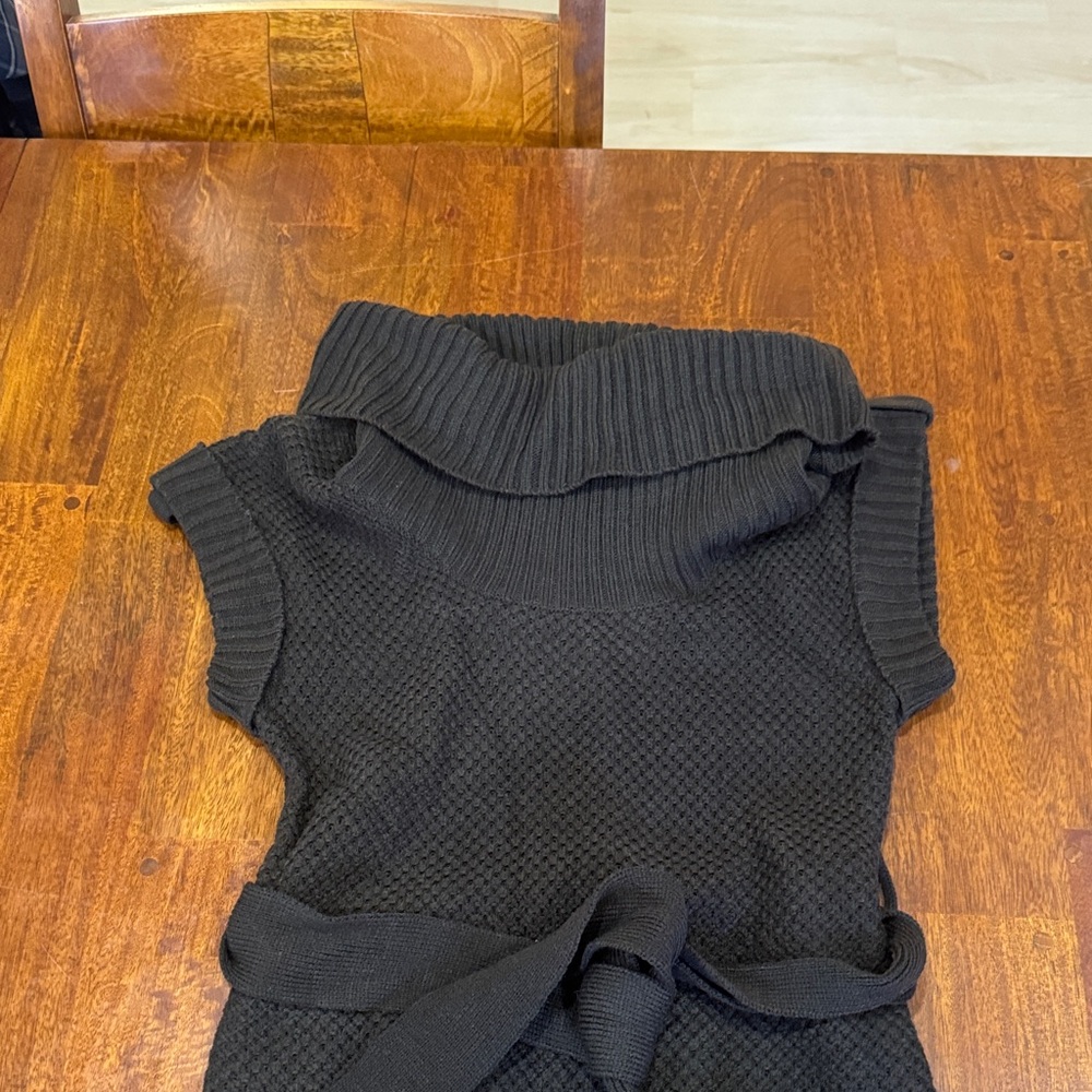 NWT Y2K Forever 21 Brown Knit Sleeveless Sweater Dress - Picture 3 of 8
